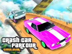 Gêm Crash Car Parkour Simulator ar-lein