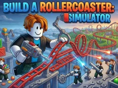 Gêm Build a Rollercoaster: Simulator ar-lein