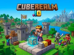 Gêm CubeRealm.io ar-lein
