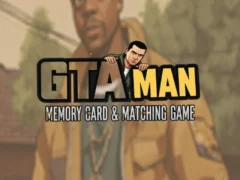 Gêm GTA Man Memory Card & Matching Game ar-lein