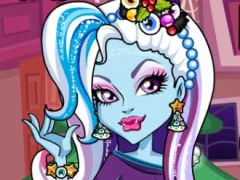 Gêm Monster High Christmas Party ar-lein