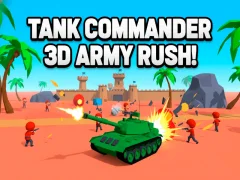 Gêm Tank Commander 3d Army Rush! ar-lein