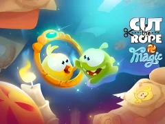 Gêm Cut The Rope Magic ar-lein