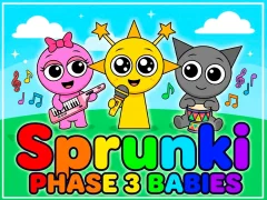 Gêm Sprunki baby PHASE 3 ar-lein