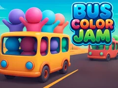 Gêm Bus Color Jam ar-lein