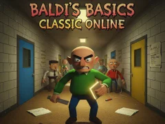 Gêm Baldi’s Basics Classic Online ar-lein