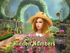 Gêm Garden Secrets Hidden Numbers ar-lein