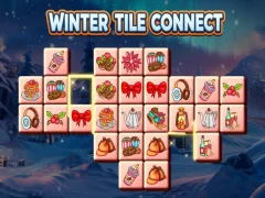 Gêm Winter Tile Connect ar-lein