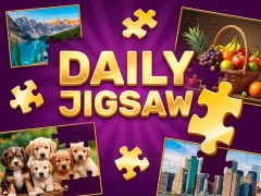 Gêm Daily Jigsaw ar-lein