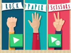 Gêm Rock Paper Scissors ar-lein