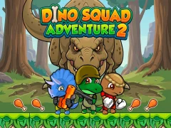 Gêm Dino Squad Adventure 2 ar-lein