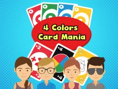 Gêm 4 Colors Card Mania ar-lein
