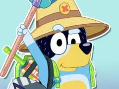 Gêm Jigsaw Puzzle: Bluey Happy Father's Day ar-lein