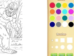 Gêm Bigfoot Coloring Book ar-lein