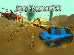 Gêm Army Playground 3D ar-lein