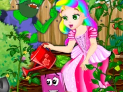 Gêm Princess juliet garden trouble ar-lein