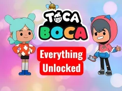 Gêm Toca Boca Everything Unlocked ar-lein