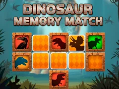 Gêm Dinosaur Memory Match ar-lein