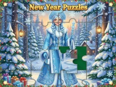 Gêm New Year Puzzles ar-lein