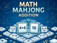 Gêm Math Mahjong Addition ar-lein