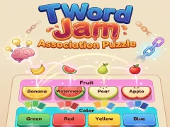Gêm Word Jam Association Puzzle ar-lein