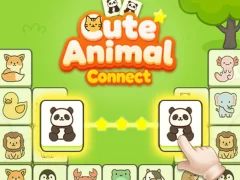 Gêm Cute Critters Connect ar-lein