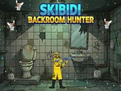 Gêm Skibidi Backroom Hunter ar-lein