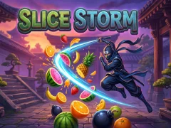 Gêm Slice Storm ar-lein