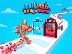 Gêm Tall Man Bridge Game ar-lein