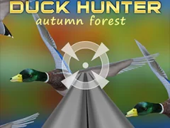 Gêm Duck Hunter Autumn forest ar-lein