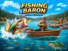 Gêm Fishing Baron Real Fishing ar-lein