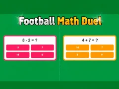 Gêm Football Math Duel ar-lein