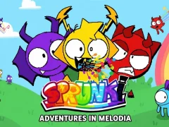 Gêm Sprunki: Adventures in Melodia ar-lein