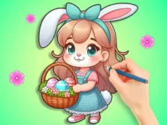 Gêm Coloring Book: Easter Eggs DIY ar-lein