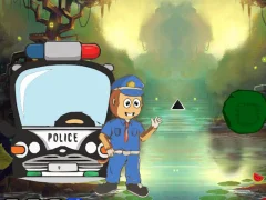 Gêm Monkey Caught Thief Fox ar-lein