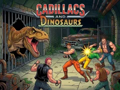 Gêm Cadillacs and Dinosaurs ar-lein