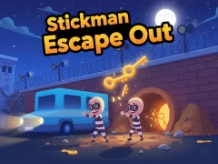 Gêm Stickman Escape Out ar-lein