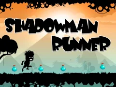 Gêm Shadowman Runner ar-lein