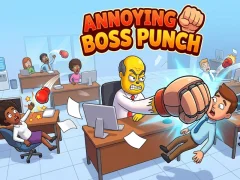 Gêm Annoying Boss Punch ar-lein