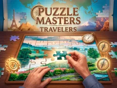 Gêm Puzzle Masters: Travelers ar-lein