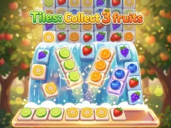 Gêm Tiles: Collect 3 fruits ar-lein