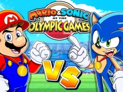 Gêm Super Mario and Sonic ar-lein