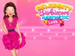 Gêm Celebrity BarbieCore Aesthetic Look ar-lein