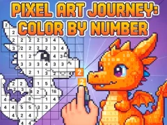 Gêm Draw picture by numbers Pixel Art ar-lein
