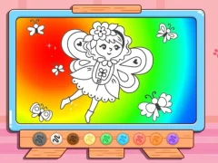 Gêm Coloring Book: Floral Dance ar-lein