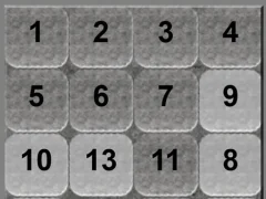 Gêm Classic Sliding Numbers ar-lein