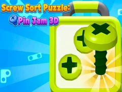 Gêm Screw Sort Puzzle: Pin Jam 3D ar-lein