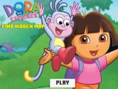 Gêm Dora the Explorer: Find Hidden Map ar-lein