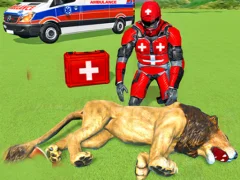 Gêm Animal Rescue Robot Hero ar-lein
