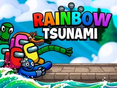 Gêm Rainbow Tsunami ar-lein